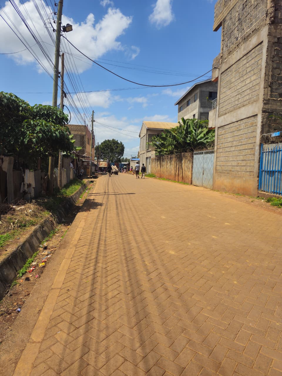 a 40ft by 80 ft commercial plot, suitable for apartment building