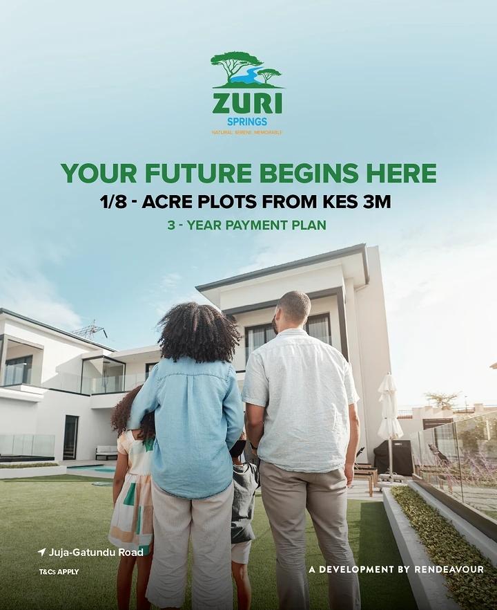 Zuri Springs Land for Sale in Juja | From KSh 3M