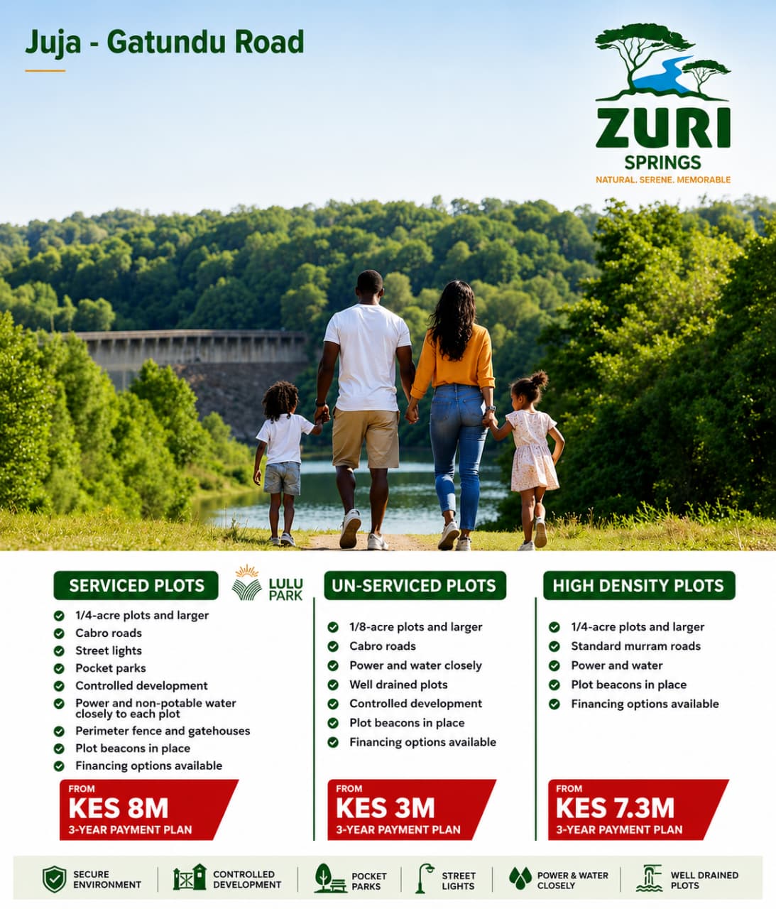 Zuri Springs Land for Sale in Juja | From KSh 3M