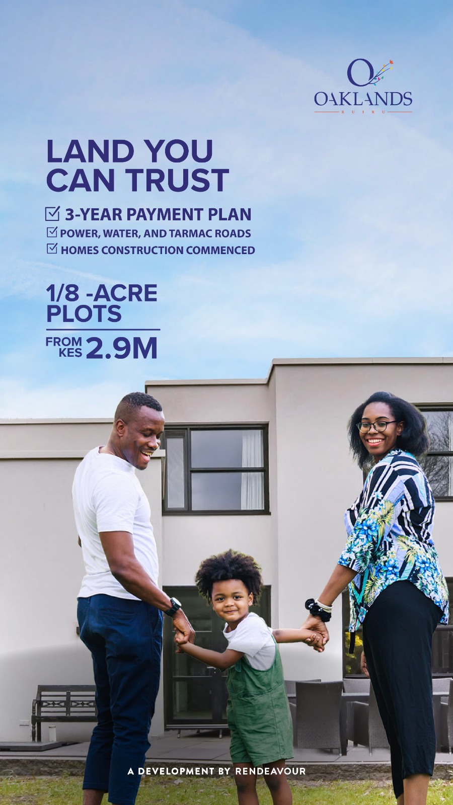 Oaklands Ruiru plots for sale