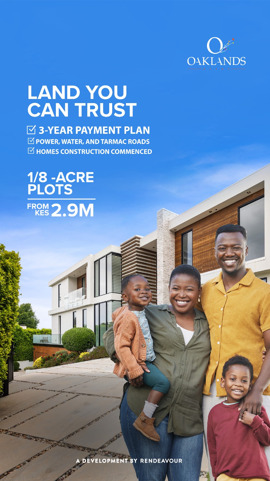 Oaklands Ruiru plots for sale