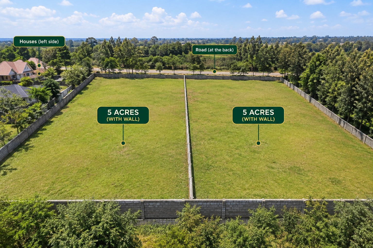 10 Acres for Sale, Karen Plains